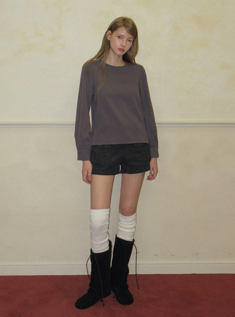TWEE Nutt big pocket corduroy shorts | Product styling view 12