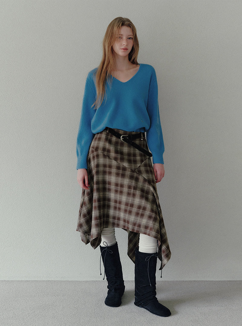 Cult V-neck vivid long sleeve knit | View 4