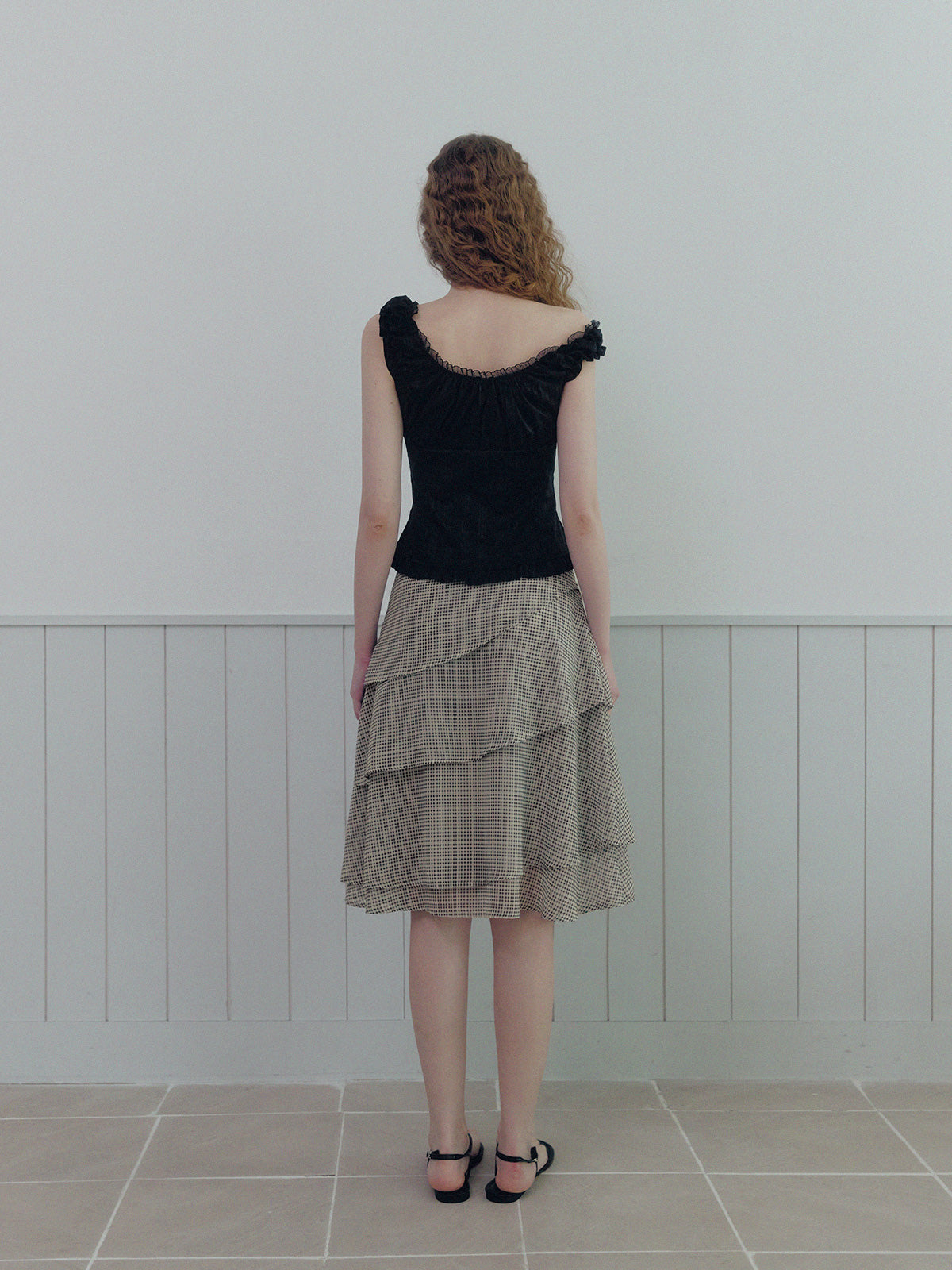 Untive Pattern Sleeveless Blouse