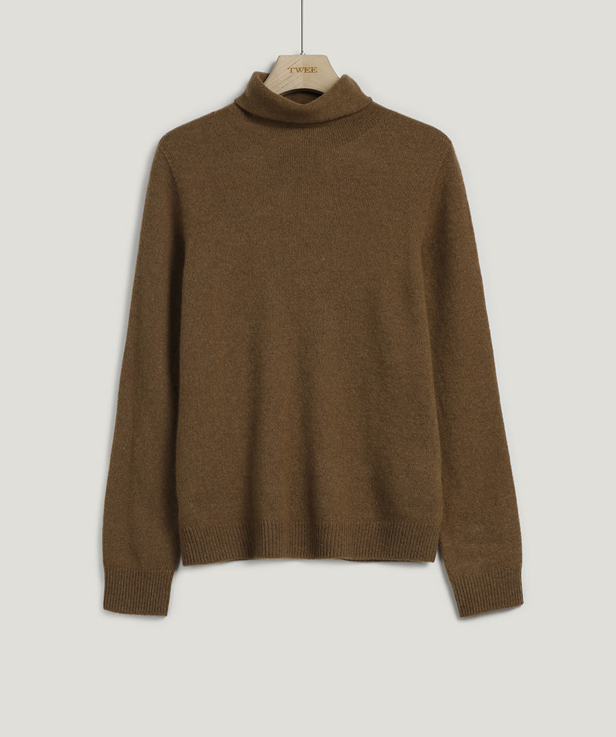 Canary Turtleneck Knit (100% woocl)