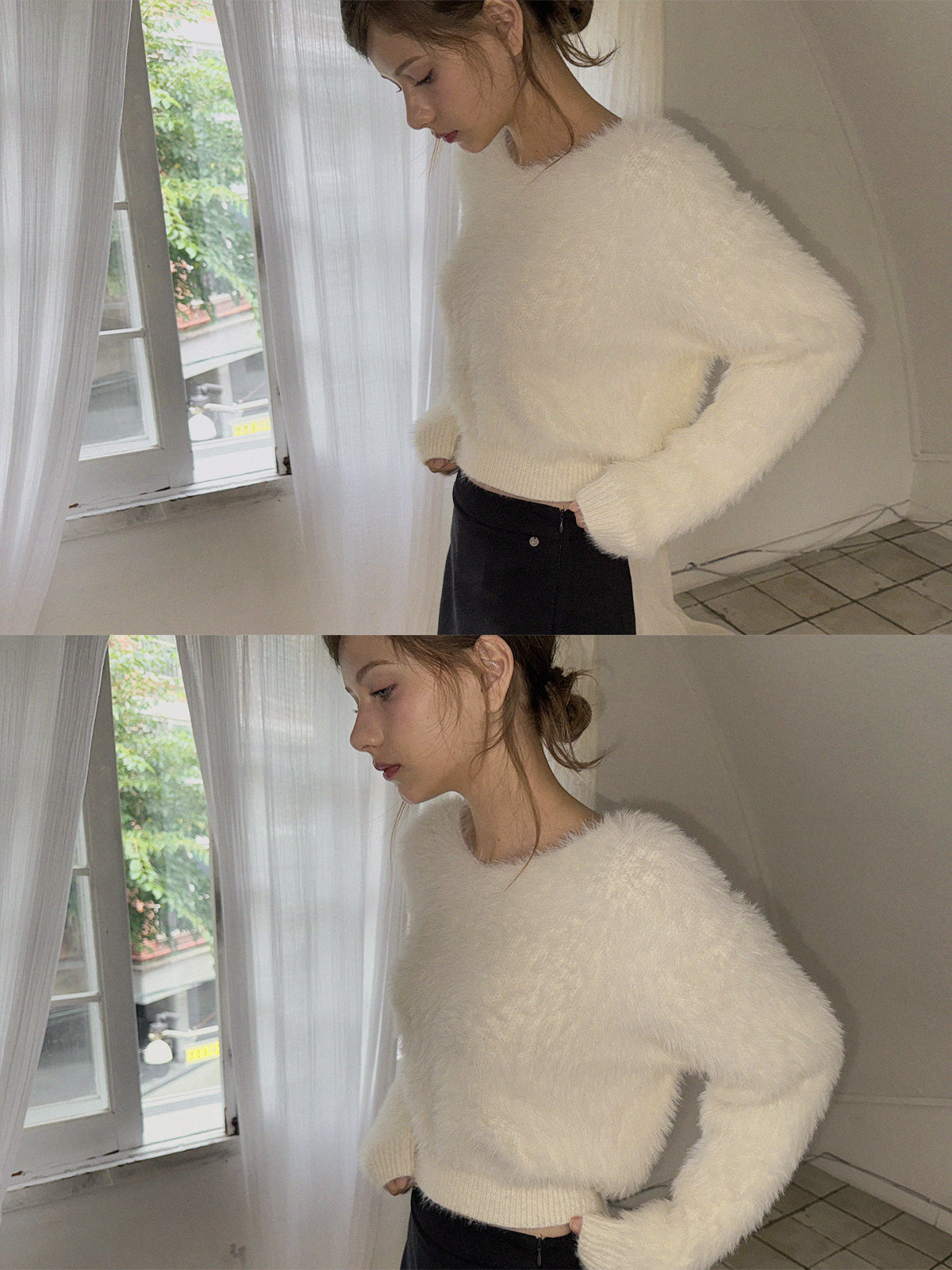 [TWEE] Pull en maille à bretelles Hollen