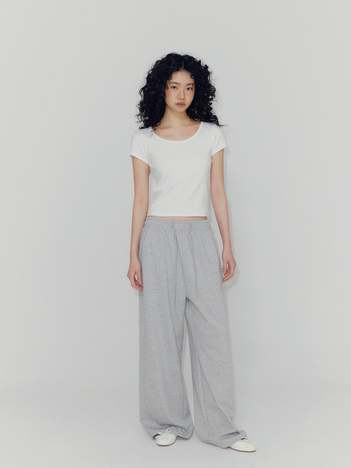 [TWEE:B] Forden Basic Two-Way Banding Long Sweat Pants