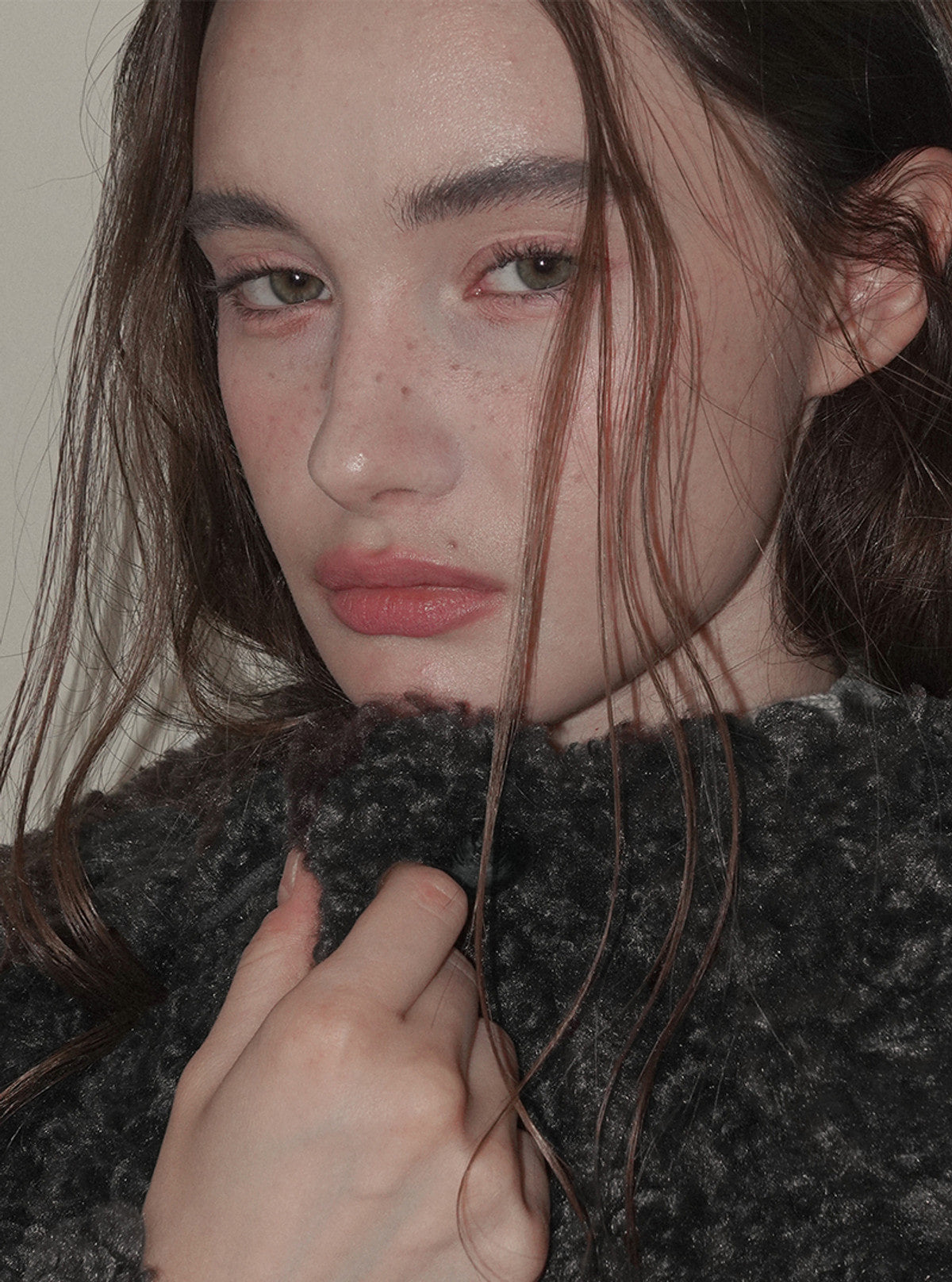 Boel shearling collar fur jacket | View 10