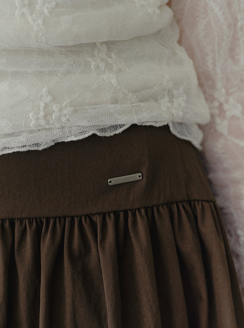 Ponit pleated midi skirt | View 6
