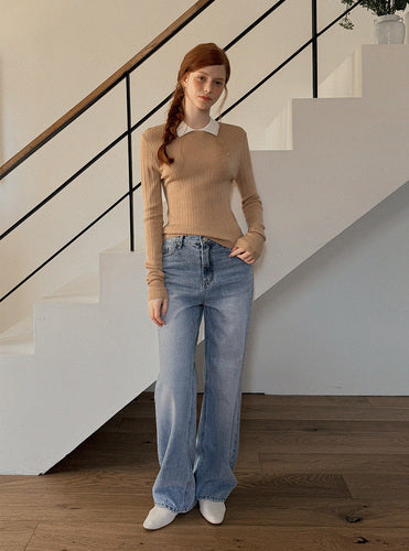 Eolb Light Wide Denim Pants
