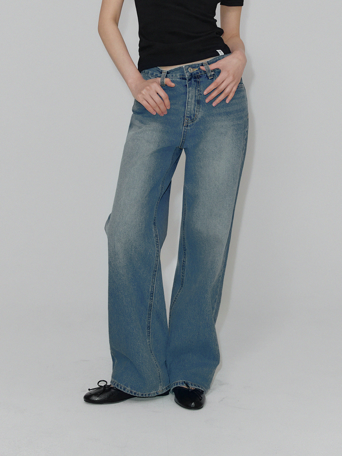 [TWEE] Pantalon Long Droit en Denim Indie