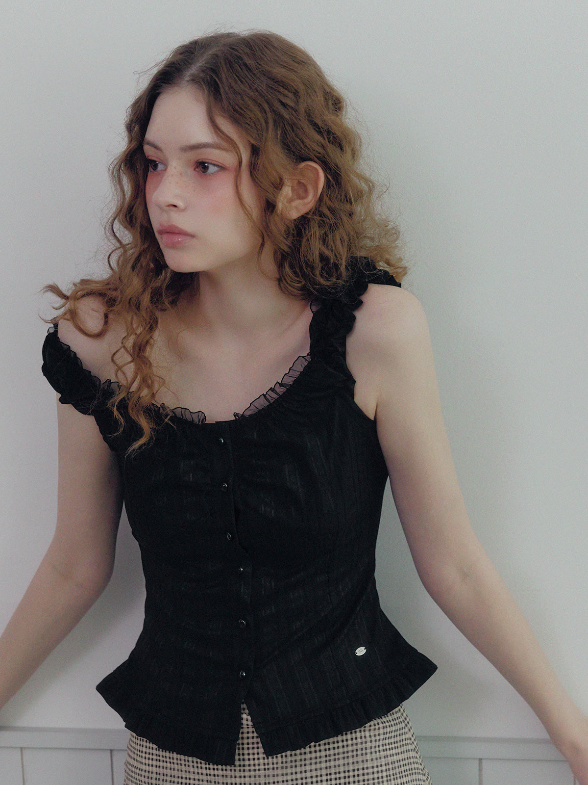 Untive Pattern Sleeveless Blouse