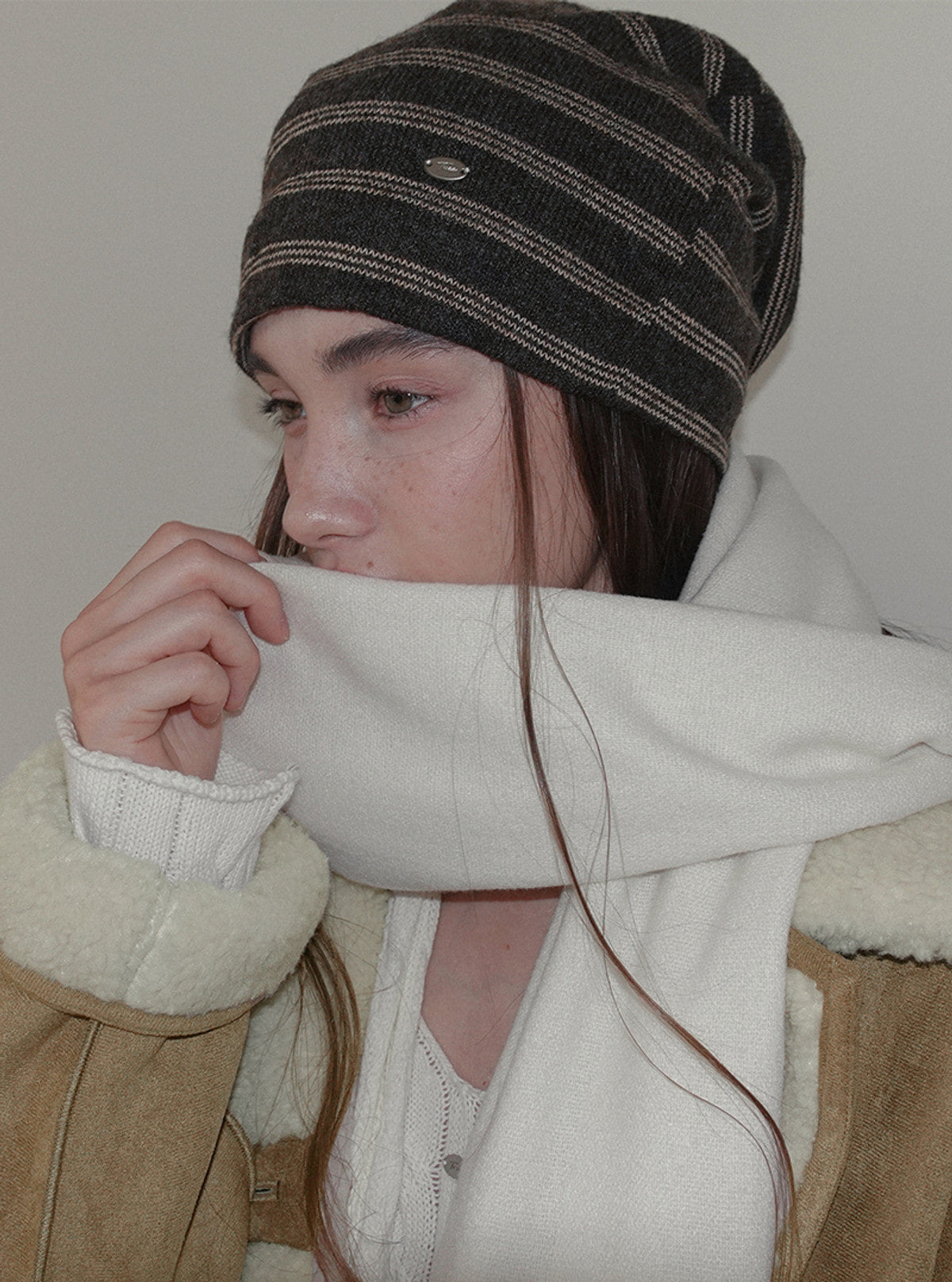 Chen stripe knit beanie | View 14
