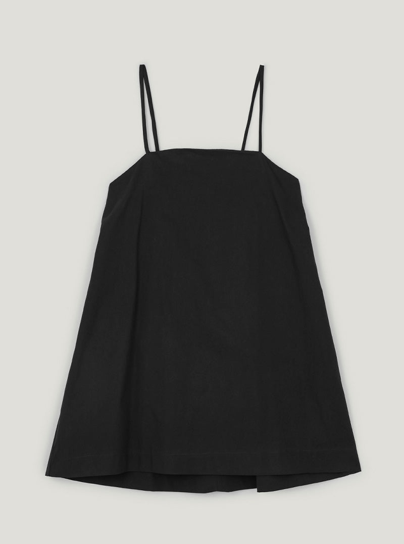 Lyn strap mini dress | Black cutout