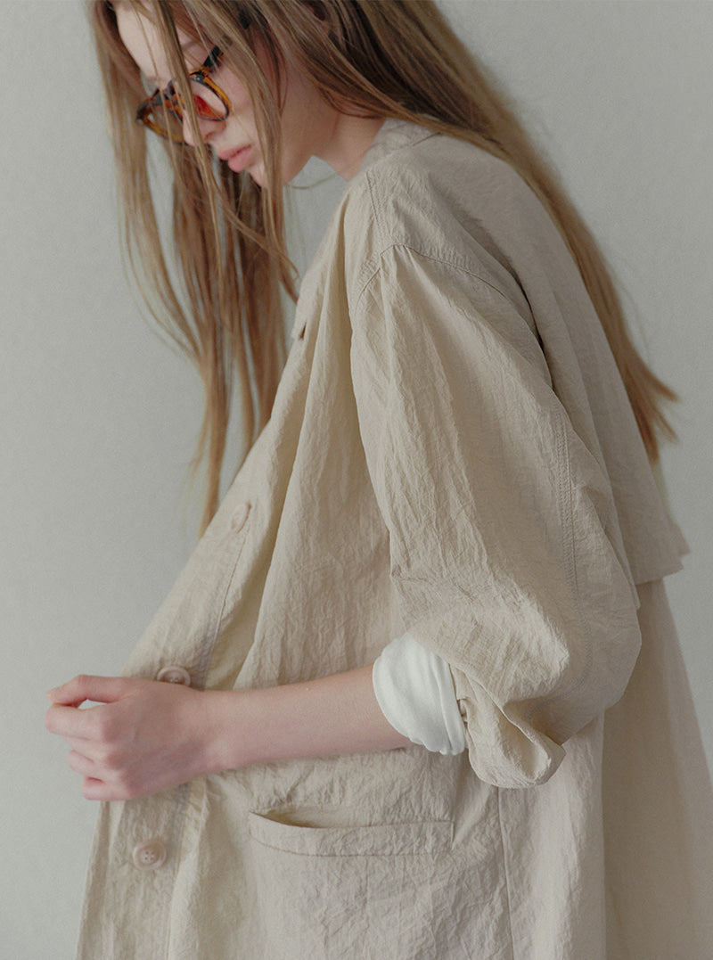 Maren nylon shirt jacket | View 5