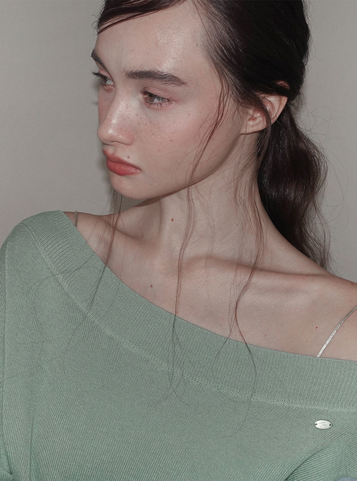 Noad off-shoulder long sleeve knit | View 9