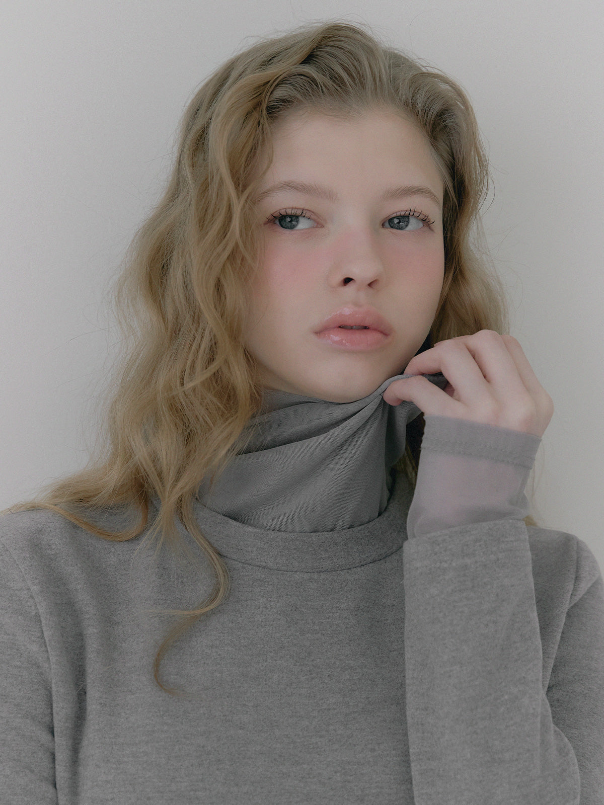 [TWEE] Maglia a maniche lunghe a strati in fleece leggero