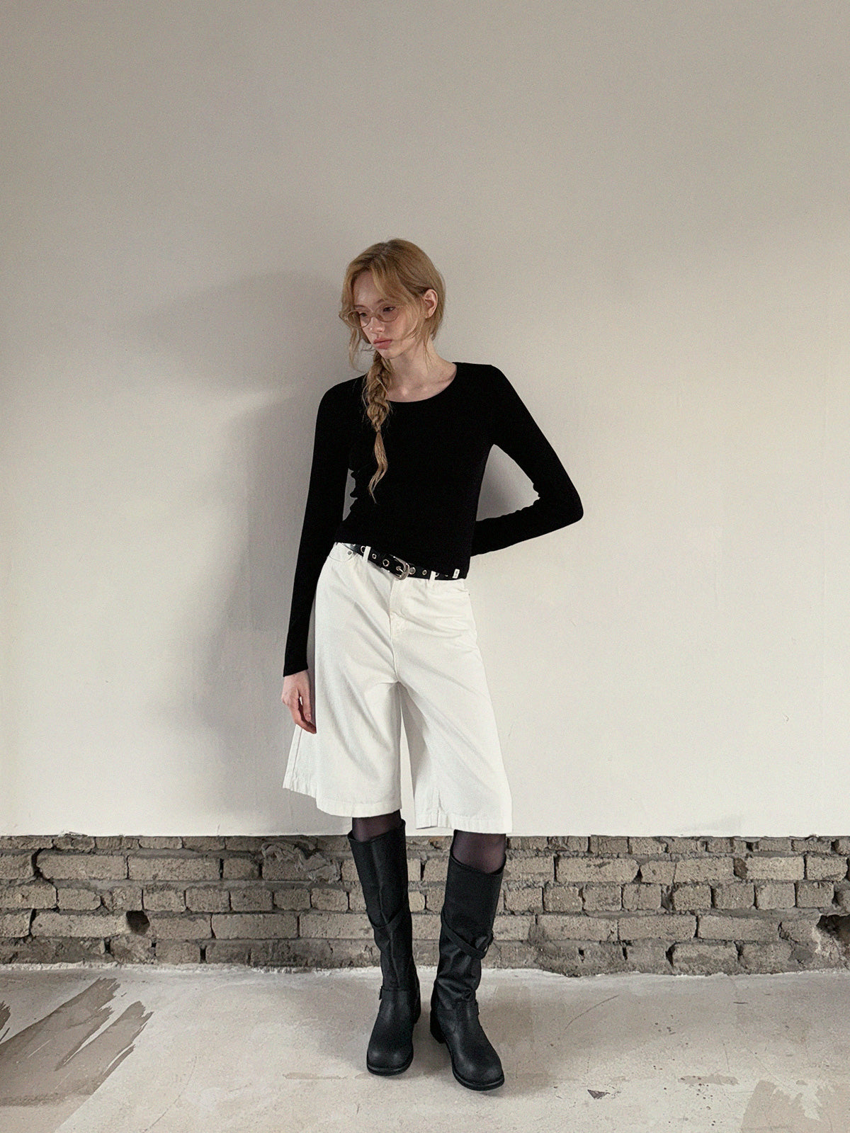 [TWEE] Litten Basic Bermuda Pants
