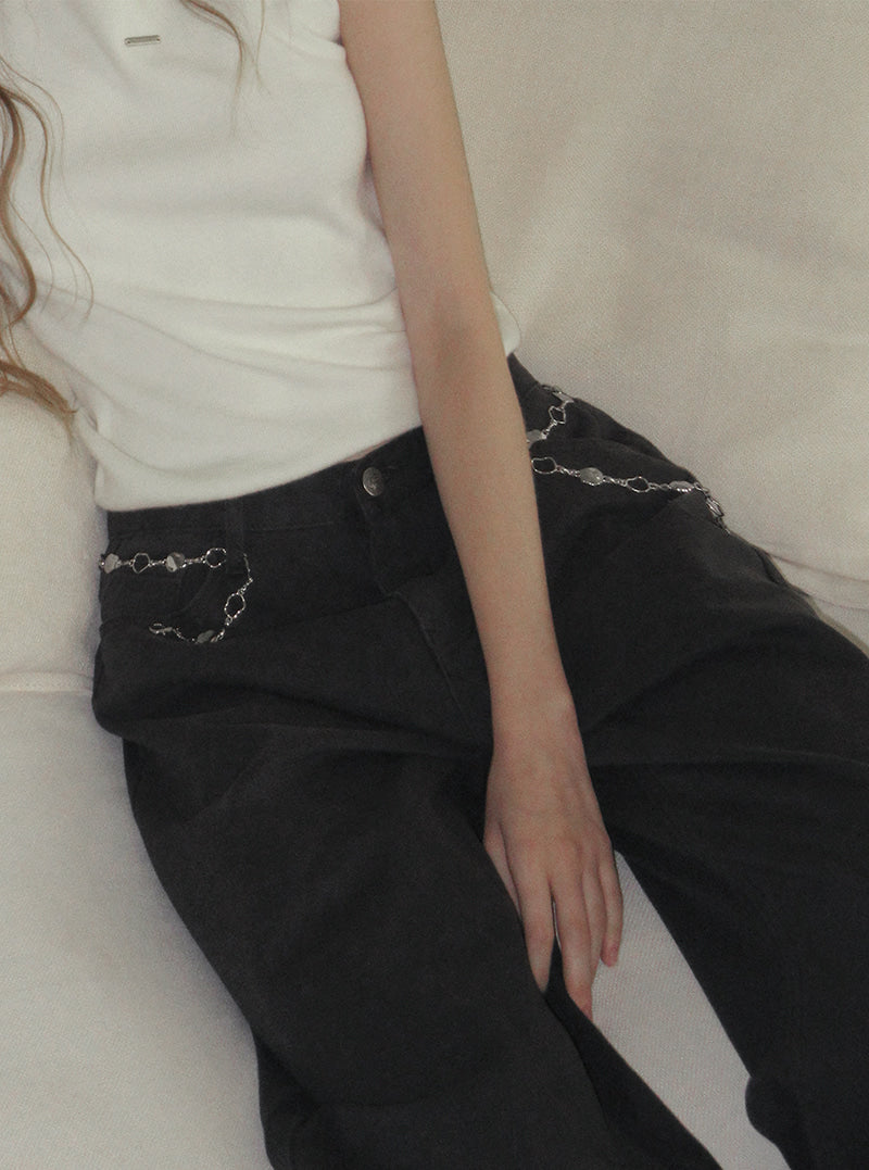 TWEE Thirty object mix chain belt | Product styling view 5