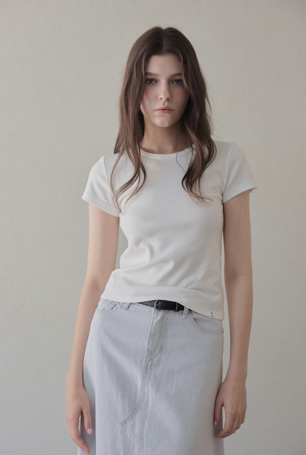 Earlit Basic Round Short-Sleeve T-Shirt