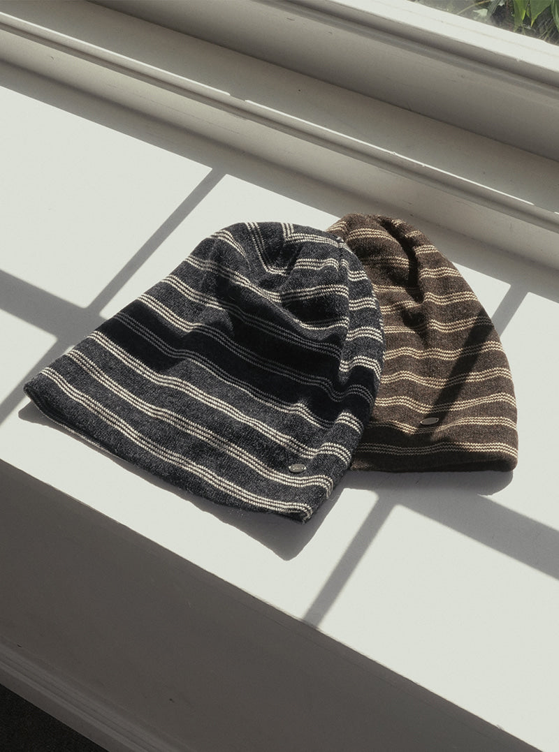 Chen stripe knit beanie | View 5