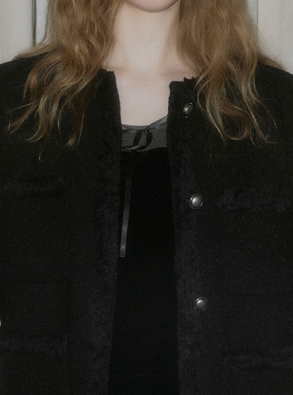 Roer Pocket Fringe Tweed Jacket