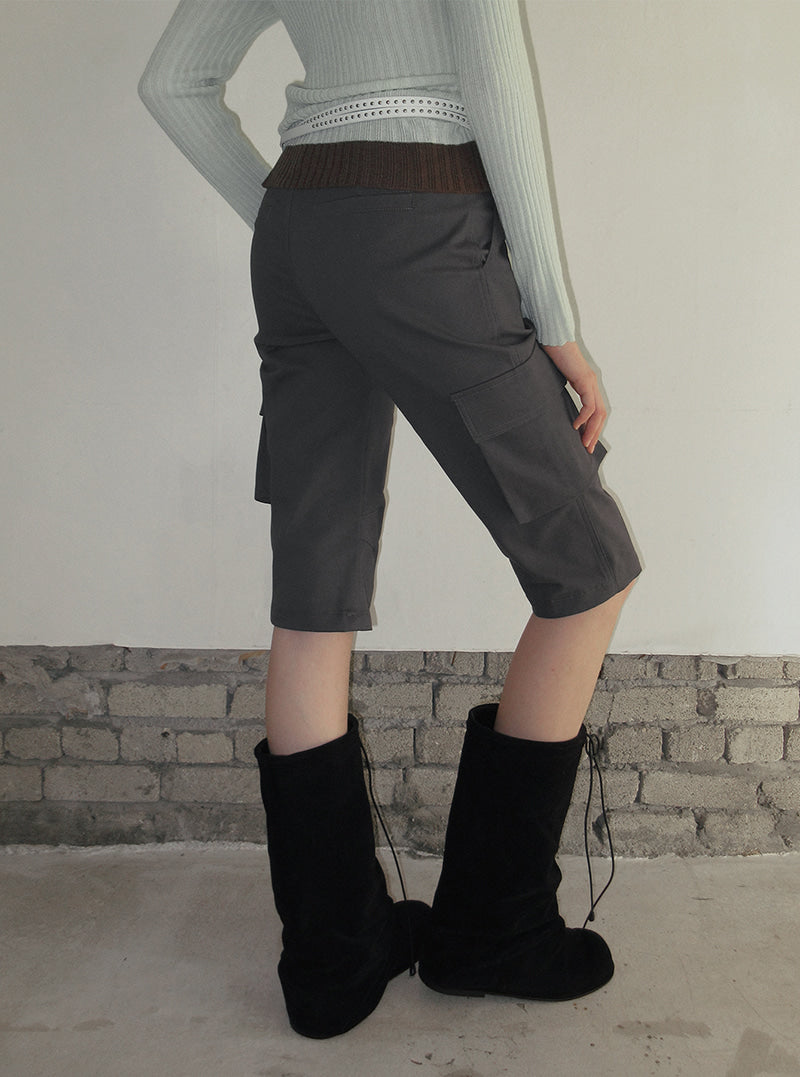 Rollen pocket vintage capri pants | View 5