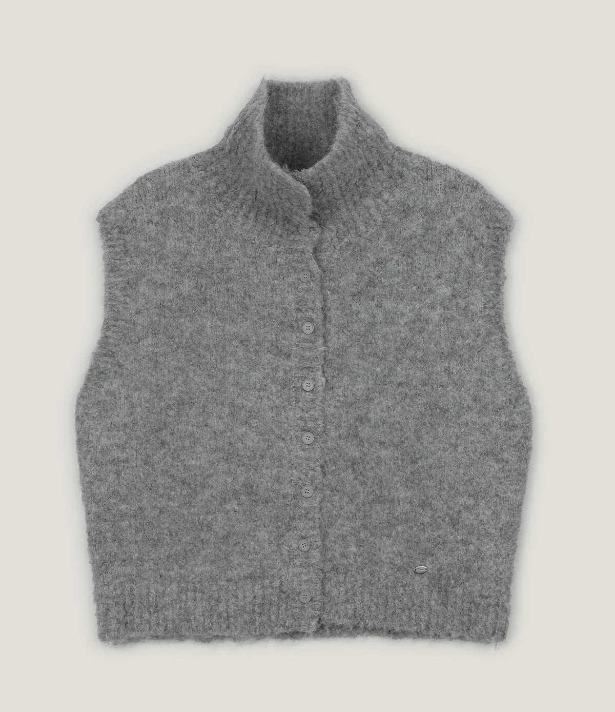 Rut High-Neck Knit Vest
