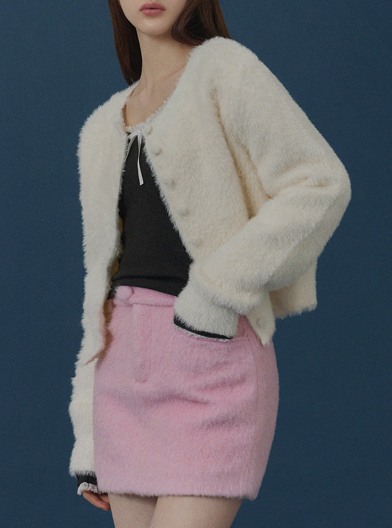 Hayvi Fuzzy Cardigan