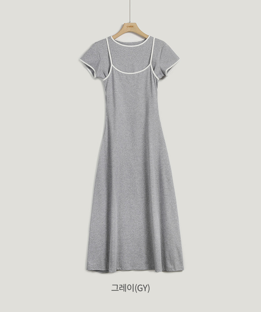 [TWEE] Ensemble de robe t-shirt Bibel Contrast