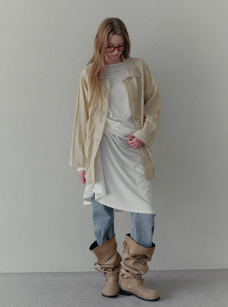 Maren nylon shirt jacket | View 6