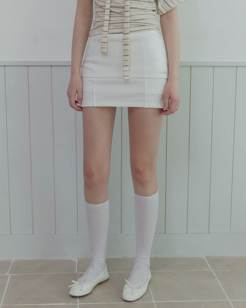 Bonir Folding Mini Skirt