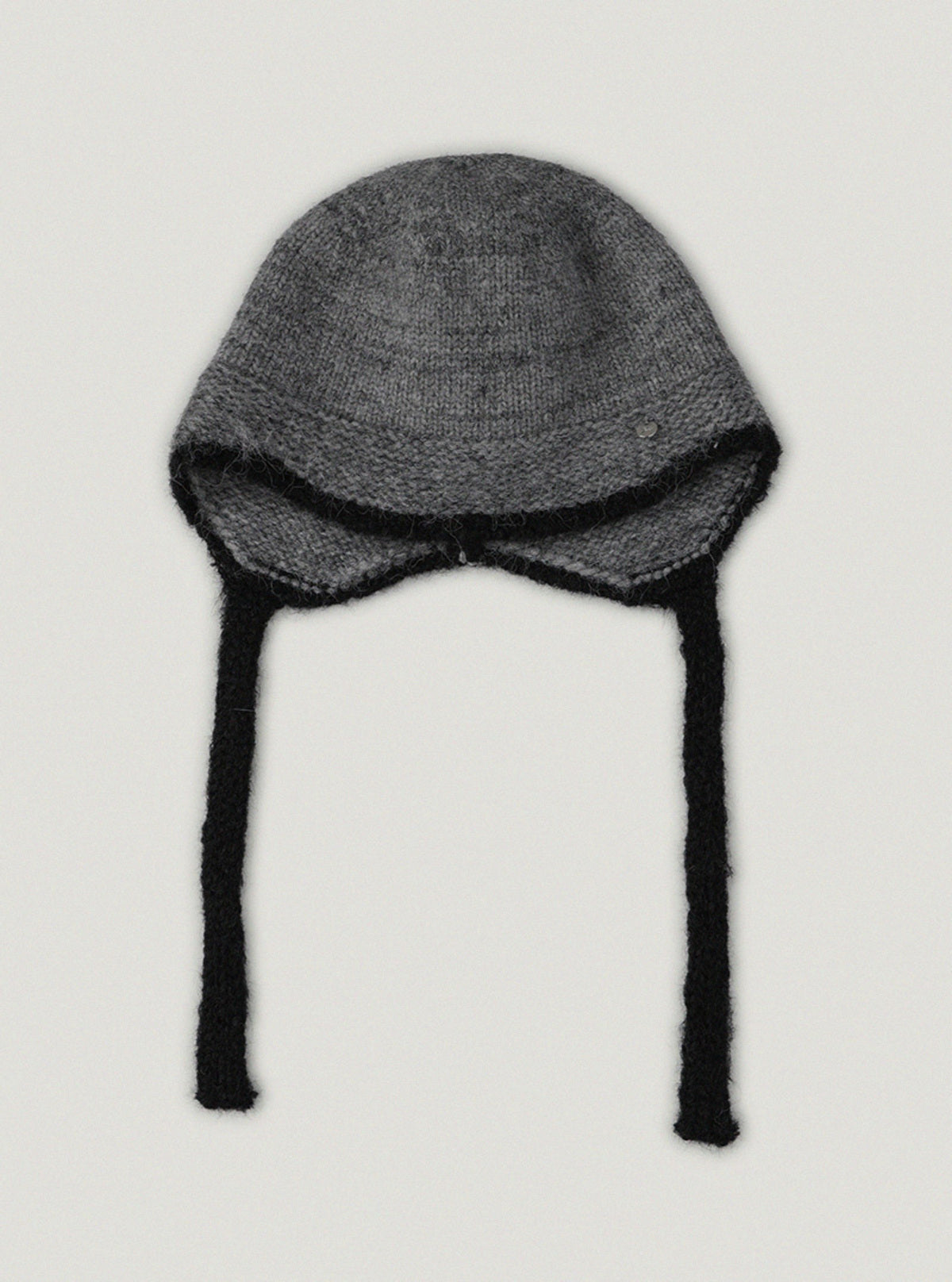 Ruffin Contrast Knit Bonnet Hat
