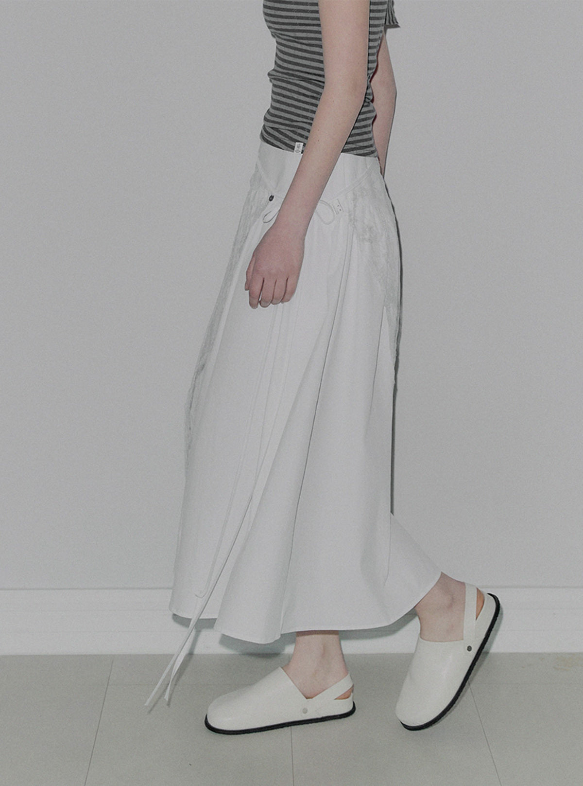 Duke Flare Long Skirt