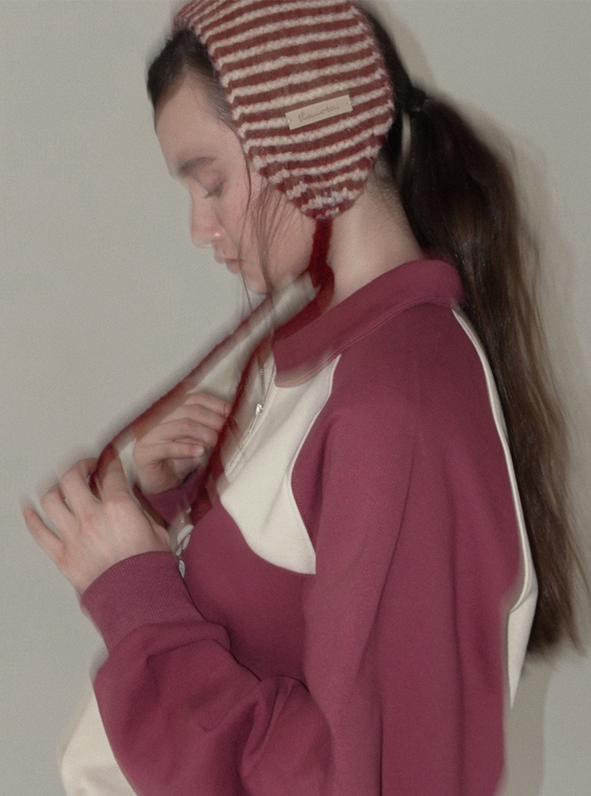 Pinre stripe ear muffs | View 10
