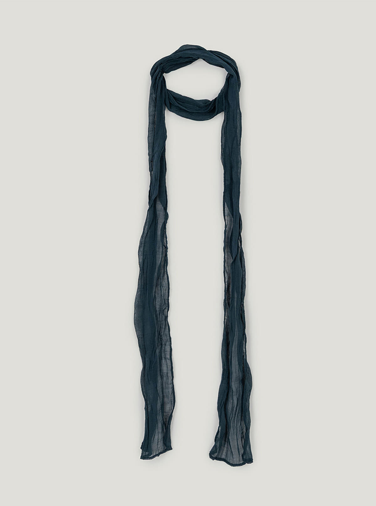 Billend wrinkle scarf | Green cutout
