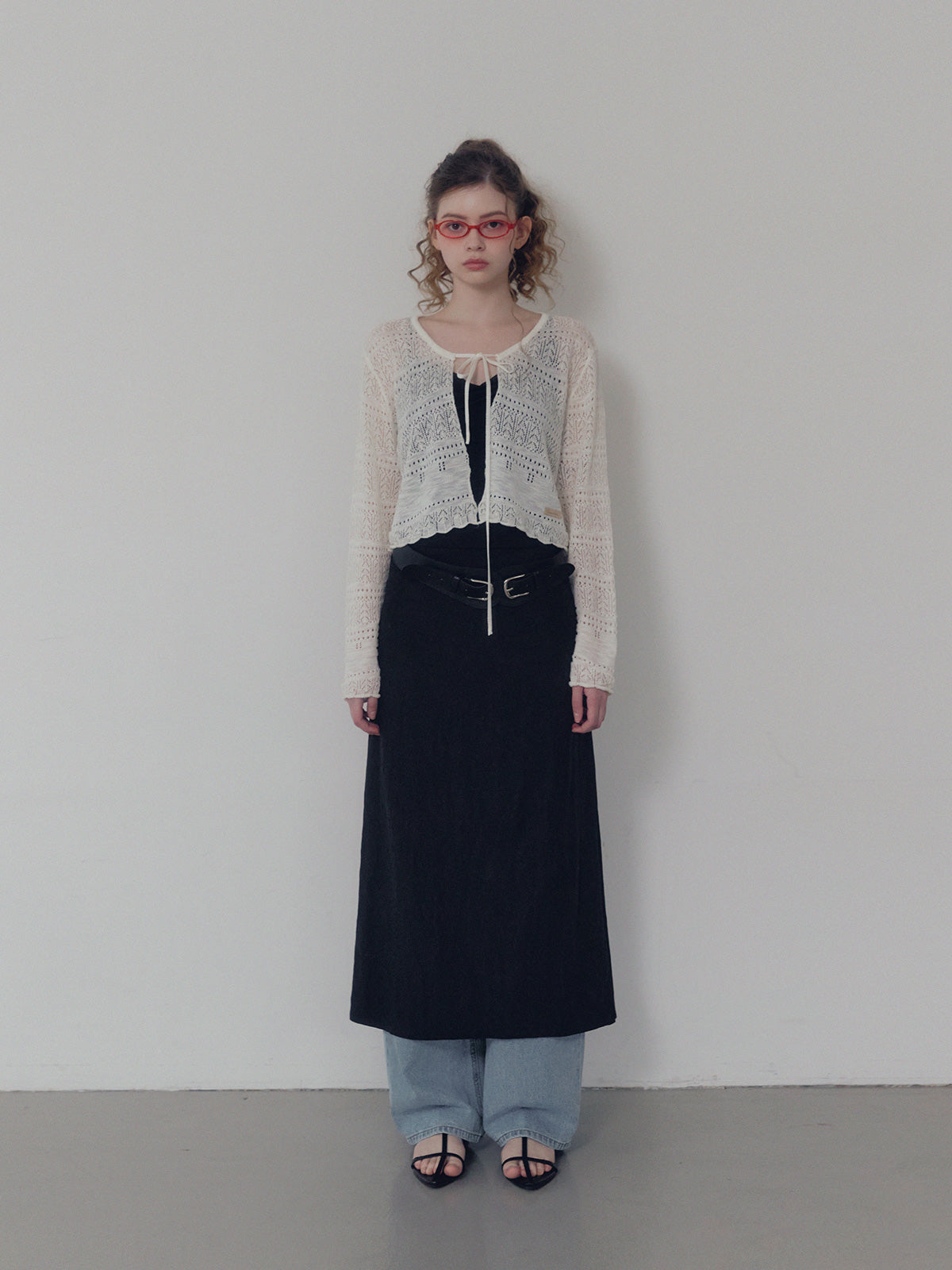 Buechen Punching Scasi Cardigan