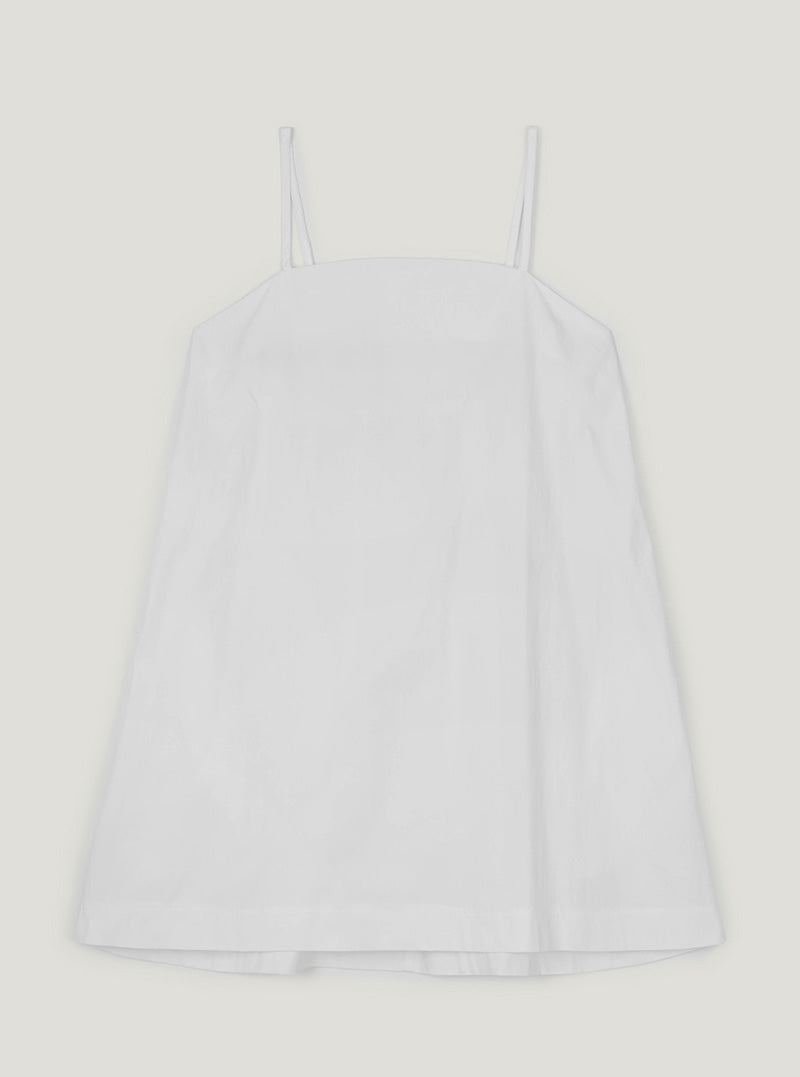 Lyn strap mini dress | Ivory cutout