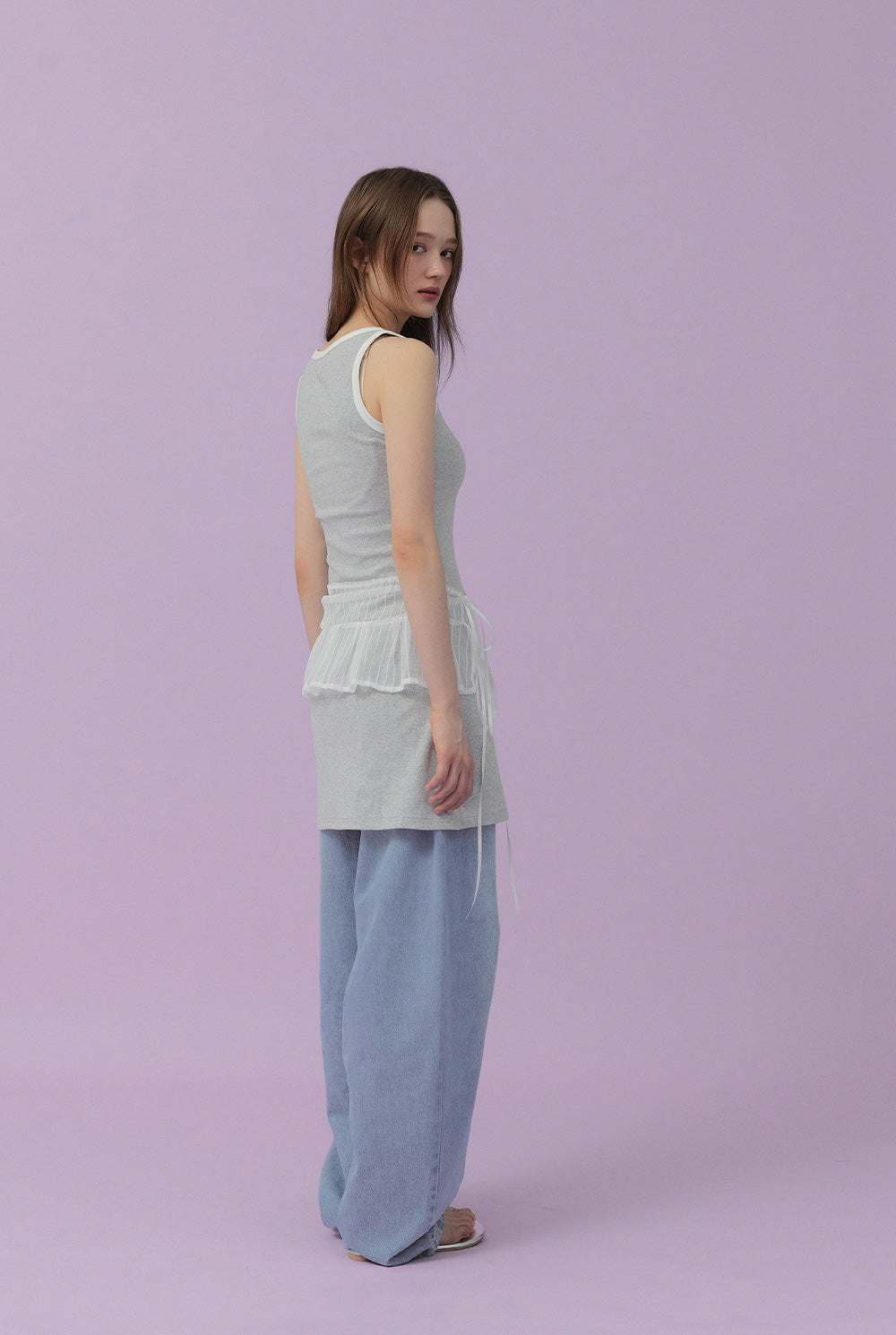 [TWEE] Newman ärmelloses Minikleid
