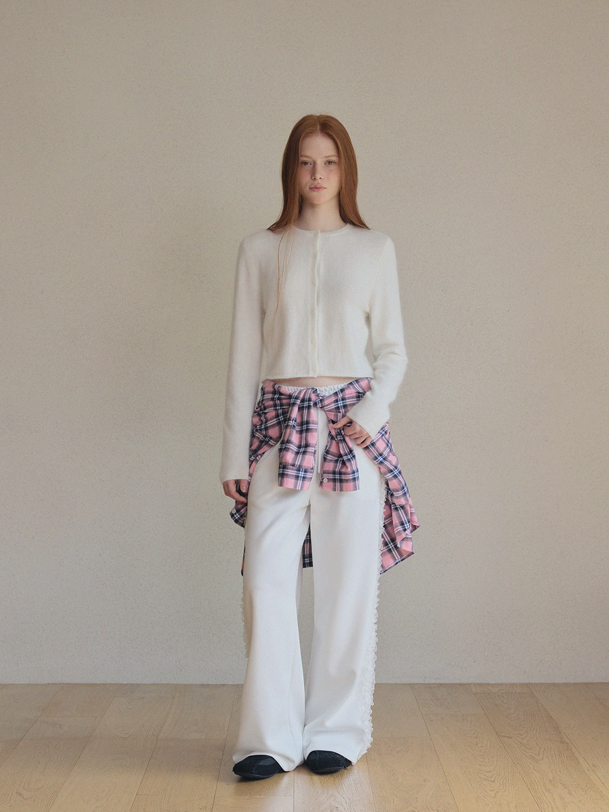[TWEE] Cardigan à manches longues Bedith Hair rond