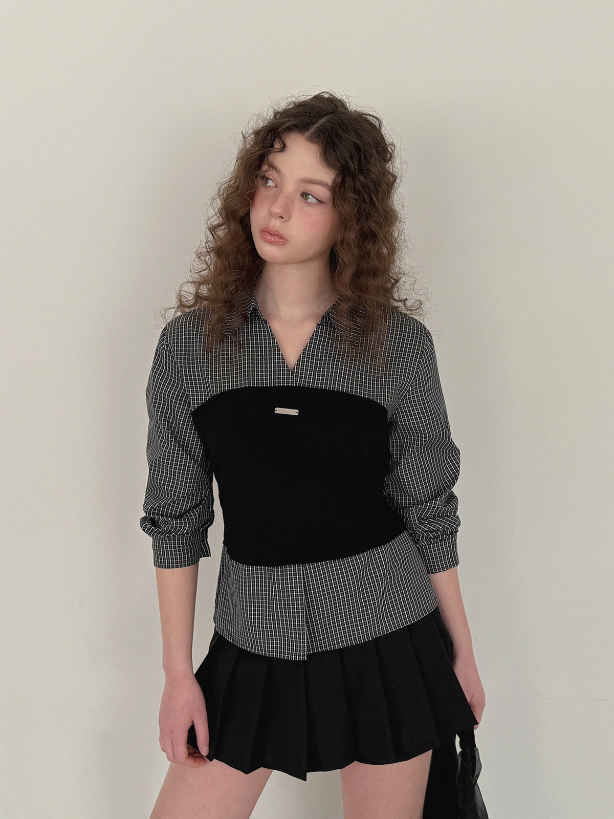 [TWEE] Noen Top Bustier a Strati - Camicia/Blusa