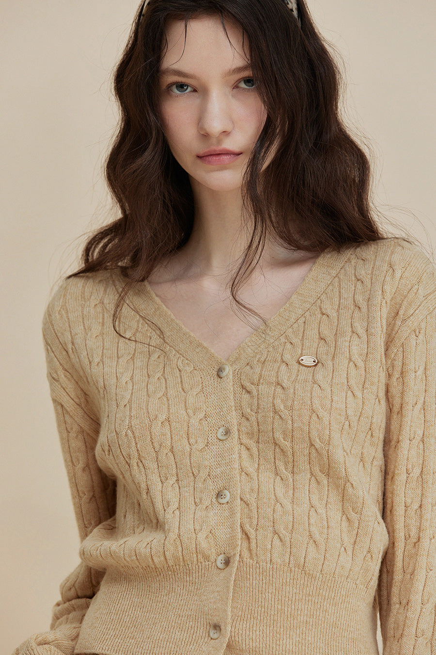 [TWEE] Süßes Angora Strickcardigan