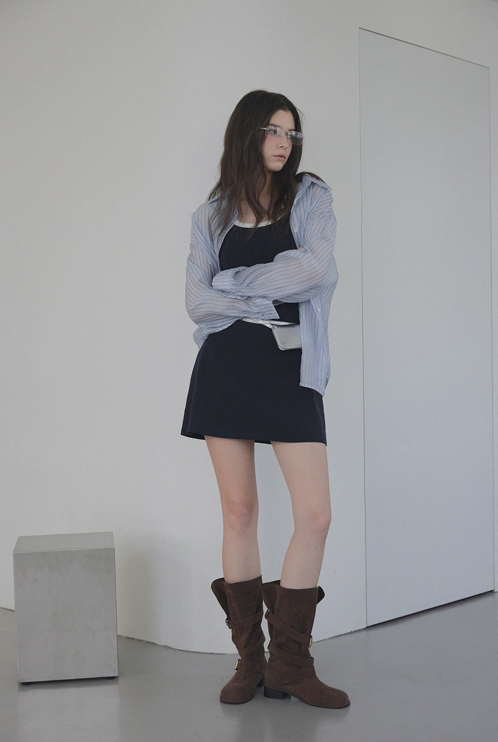 [TWEE] Newman ärmelloses Minikleid