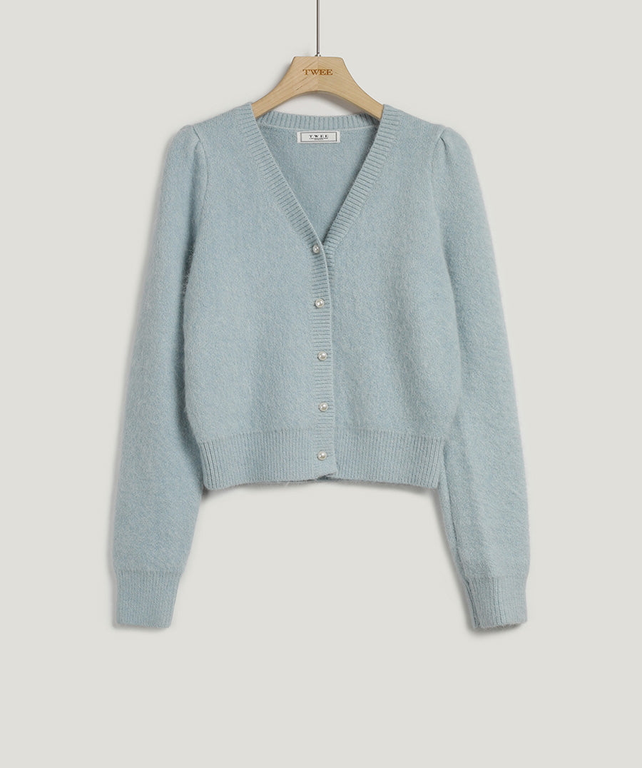 [TWEE] スウィーティーアンゴラニットカーディガン