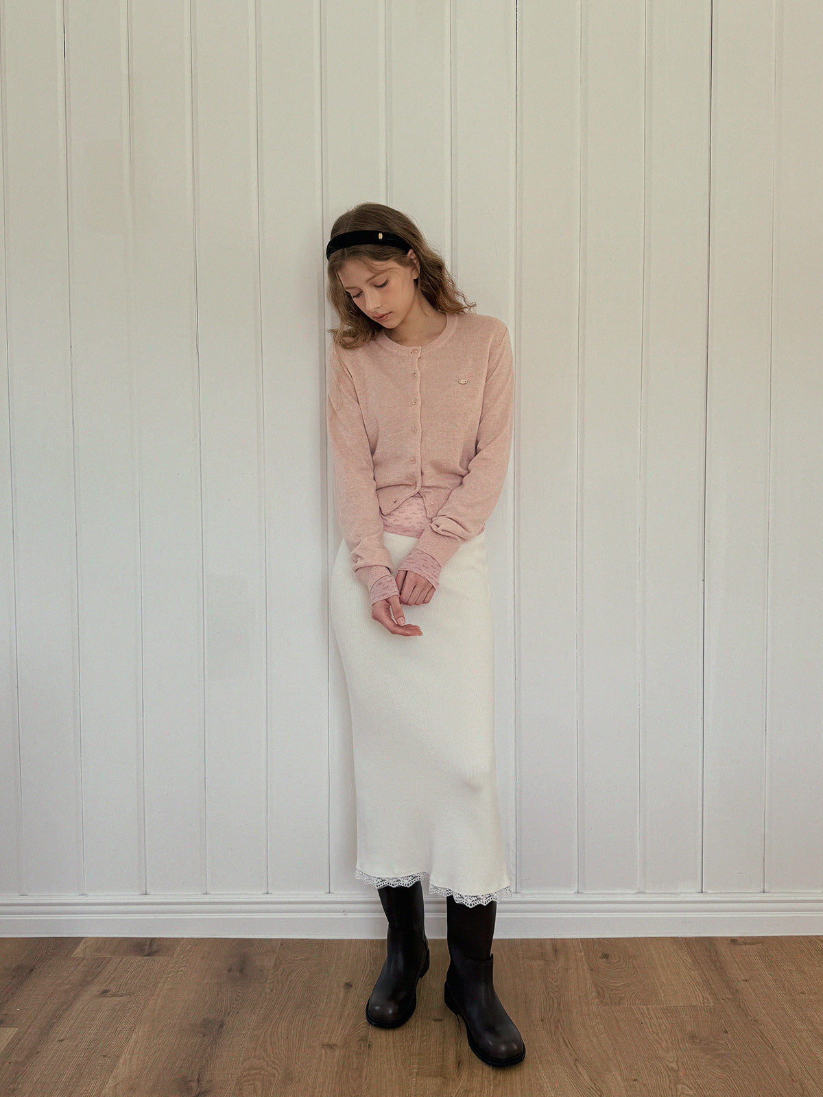[TWEE] Ara Basic Rundhals Langarm Cardigan