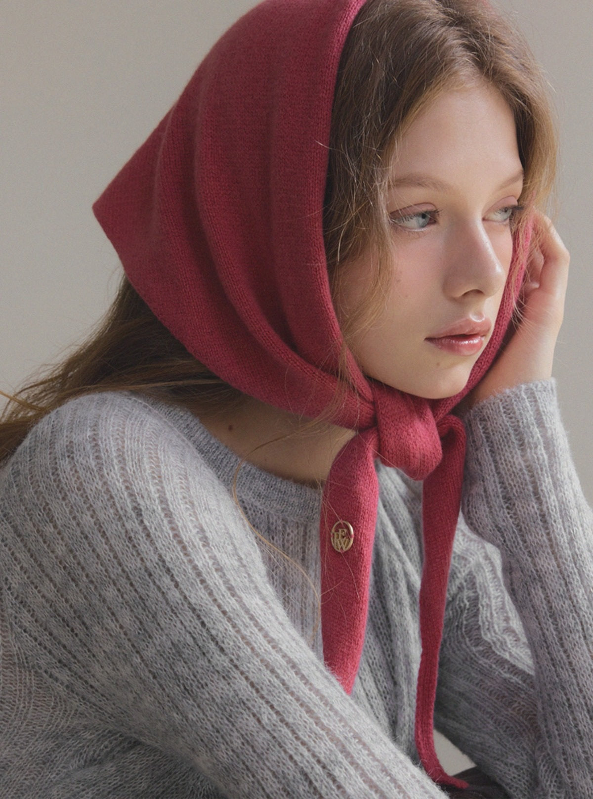 Kinel Two-Way Knit Scarf