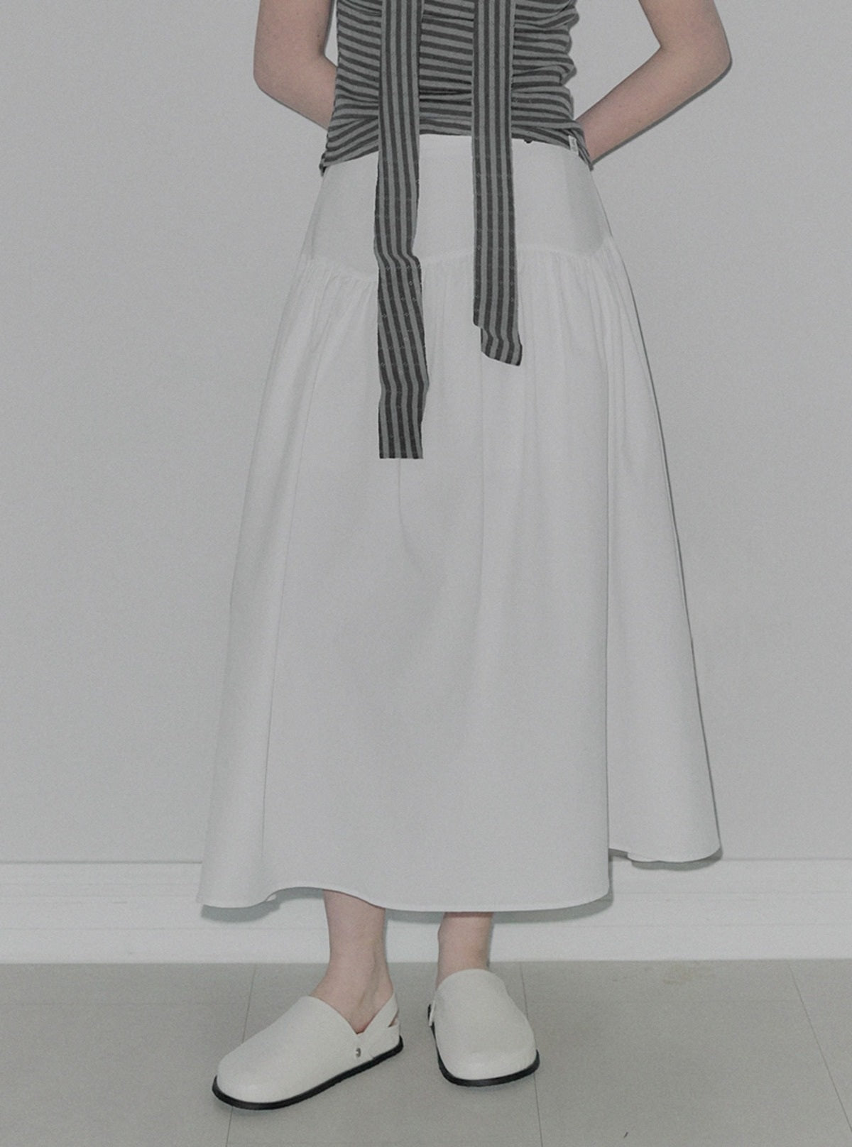 Duke Flare Long Skirt
